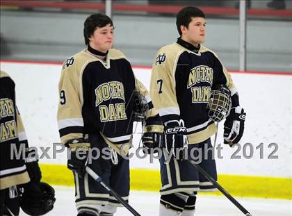 Thumbnail 2 in Notre Dame-Fairfield vs. North Haven (CIAC Division I  Qualifying Round) photogallery.