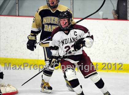Thumbnail 3 in Notre Dame-Fairfield vs. North Haven (CIAC Division I  Qualifying Round) photogallery.