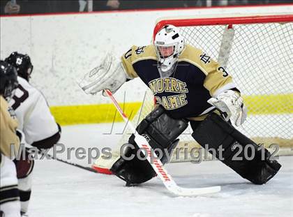 Thumbnail 2 in Notre Dame-Fairfield vs. North Haven (CIAC Division I  Qualifying Round) photogallery.