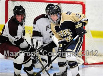 Thumbnail 3 in Notre Dame-Fairfield vs. North Haven (CIAC Division I  Qualifying Round) photogallery.
