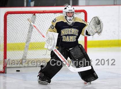 Thumbnail 3 in Notre Dame-Fairfield vs. North Haven (CIAC Division I  Qualifying Round) photogallery.