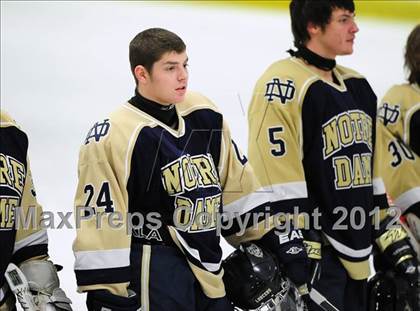 Thumbnail 1 in Notre Dame-Fairfield vs. North Haven (CIAC Division I  Qualifying Round) photogallery.