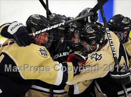 Thumbnail 2 in Notre Dame-Fairfield vs. North Haven (CIAC Division I  Qualifying Round) photogallery.