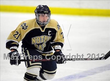 Thumbnail 1 in Notre Dame-Fairfield vs. North Haven (CIAC Division I  Qualifying Round) photogallery.