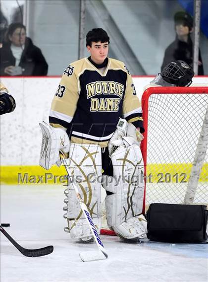 Thumbnail 1 in Notre Dame-Fairfield vs. North Haven (CIAC Division I  Qualifying Round) photogallery.