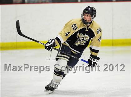 Thumbnail 3 in Notre Dame-Fairfield vs. North Haven (CIAC Division I  Qualifying Round) photogallery.
