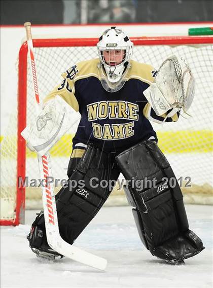 Thumbnail 1 in Notre Dame-Fairfield vs. North Haven (CIAC Division I  Qualifying Round) photogallery.