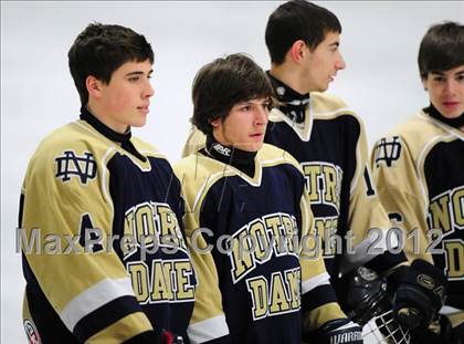 Thumbnail 3 in Notre Dame-Fairfield vs. North Haven (CIAC Division I  Qualifying Round) photogallery.