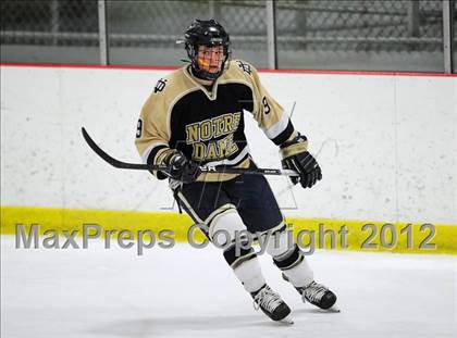 Thumbnail 3 in Notre Dame-Fairfield vs. North Haven (CIAC Division I  Qualifying Round) photogallery.