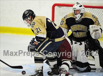 Thumbnail 2 in Notre Dame-Fairfield vs. North Haven (CIAC Division I  Qualifying Round) photogallery.