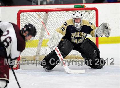 Thumbnail 2 in Notre Dame-Fairfield vs. North Haven (CIAC Division I  Qualifying Round) photogallery.