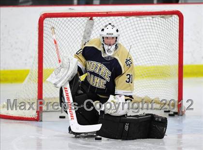 Thumbnail 2 in Notre Dame-Fairfield vs. North Haven (CIAC Division I  Qualifying Round) photogallery.