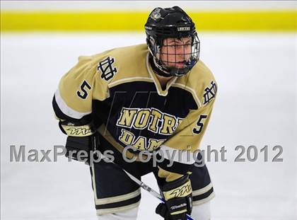 Thumbnail 3 in Notre Dame-Fairfield vs. North Haven (CIAC Division I  Qualifying Round) photogallery.