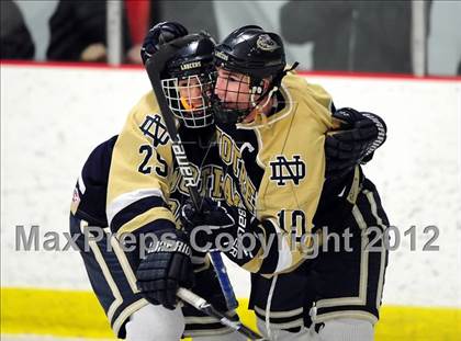 Thumbnail 1 in Notre Dame-Fairfield vs. North Haven (CIAC Division I  Qualifying Round) photogallery.