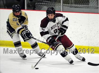 Thumbnail 2 in Notre Dame-Fairfield vs. North Haven (CIAC Division I  Qualifying Round) photogallery.