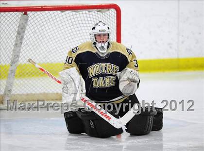 Thumbnail 2 in Notre Dame-Fairfield vs. North Haven (CIAC Division I  Qualifying Round) photogallery.