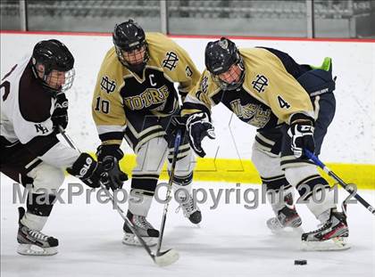 Thumbnail 2 in Notre Dame-Fairfield vs. North Haven (CIAC Division I  Qualifying Round) photogallery.