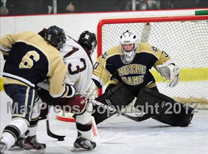 Thumbnail 3 in Notre Dame-Fairfield vs. North Haven (CIAC Division I  Qualifying Round) photogallery.