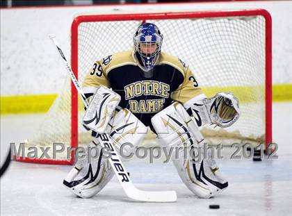 Thumbnail 2 in Notre Dame-Fairfield vs. North Haven (CIAC Division I  Qualifying Round) photogallery.