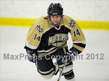 Thumbnail 1 in Notre Dame-Fairfield vs. North Haven (CIAC Division I  Qualifying Round) photogallery.
