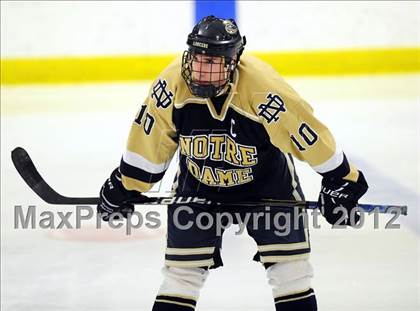 Thumbnail 1 in Notre Dame-Fairfield vs. North Haven (CIAC Division I  Qualifying Round) photogallery.