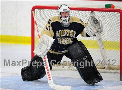 Thumbnail 1 in Notre Dame-Fairfield vs. North Haven (CIAC Division I  Qualifying Round) photogallery.