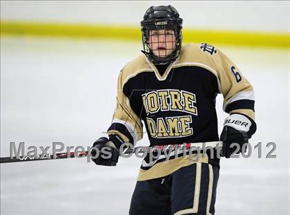 Thumbnail 1 in Notre Dame-Fairfield vs. North Haven (CIAC Division I  Qualifying Round) photogallery.