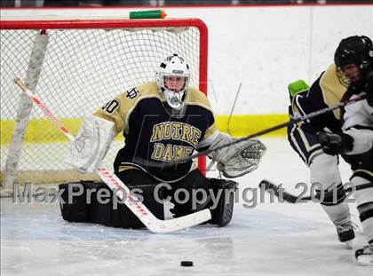 Thumbnail 3 in Notre Dame-Fairfield vs. North Haven (CIAC Division I  Qualifying Round) photogallery.