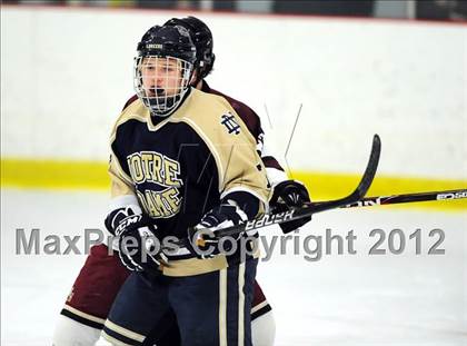 Thumbnail 3 in Notre Dame-Fairfield vs. North Haven (CIAC Division I  Qualifying Round) photogallery.