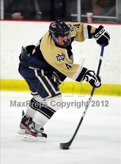 Thumbnail 3 in Notre Dame-Fairfield vs. North Haven (CIAC Division I  Qualifying Round) photogallery.