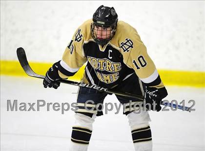 Thumbnail 2 in Notre Dame-Fairfield vs. North Haven (CIAC Division I  Qualifying Round) photogallery.
