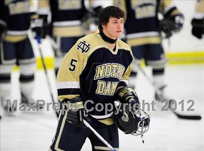 Thumbnail 3 in Notre Dame-Fairfield vs. North Haven (CIAC Division I  Qualifying Round) photogallery.