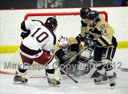 Thumbnail 3 in Notre Dame-Fairfield vs. North Haven (CIAC Division I  Qualifying Round) photogallery.