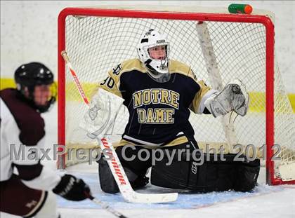 Thumbnail 1 in Notre Dame-Fairfield vs. North Haven (CIAC Division I  Qualifying Round) photogallery.