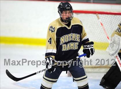 Thumbnail 2 in Notre Dame-Fairfield vs. North Haven (CIAC Division I  Qualifying Round) photogallery.