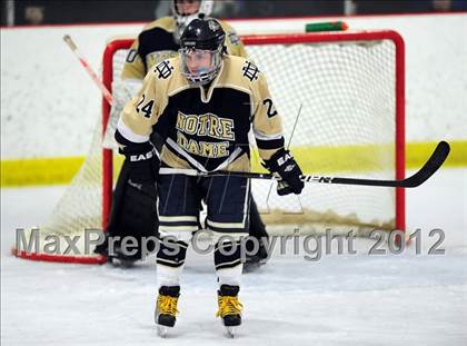 Thumbnail 3 in Notre Dame-Fairfield vs. North Haven (CIAC Division I  Qualifying Round) photogallery.