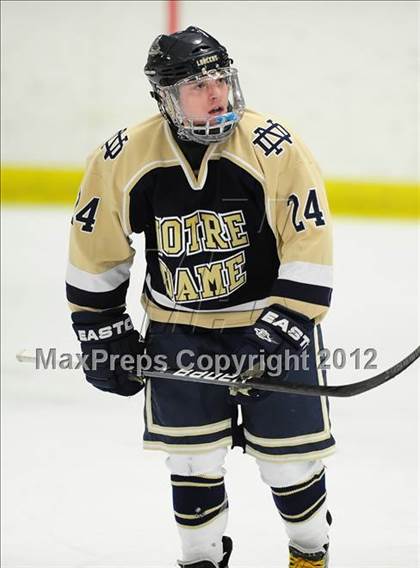 Thumbnail 2 in Notre Dame-Fairfield vs. North Haven (CIAC Division I  Qualifying Round) photogallery.