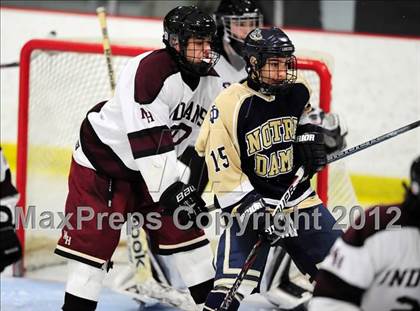 Thumbnail 2 in Notre Dame-Fairfield vs. North Haven (CIAC Division I  Qualifying Round) photogallery.