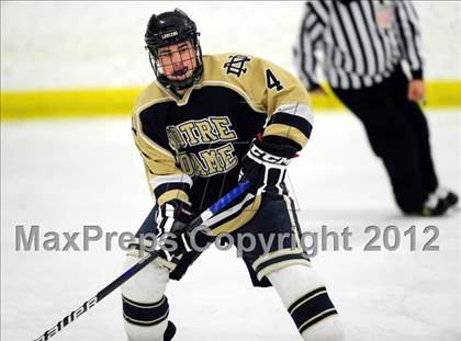 Thumbnail 3 in Notre Dame-Fairfield vs. North Haven (CIAC Division I  Qualifying Round) photogallery.