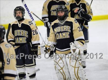 Thumbnail 1 in Notre Dame-Fairfield vs. North Haven (CIAC Division I  Qualifying Round) photogallery.