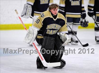 Thumbnail 3 in Notre Dame-Fairfield vs. North Haven (CIAC Division I  Qualifying Round) photogallery.
