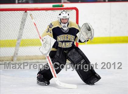 Thumbnail 1 in Notre Dame-Fairfield vs. North Haven (CIAC Division I  Qualifying Round) photogallery.