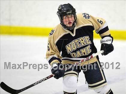 Thumbnail 1 in Notre Dame-Fairfield vs. North Haven (CIAC Division I  Qualifying Round) photogallery.