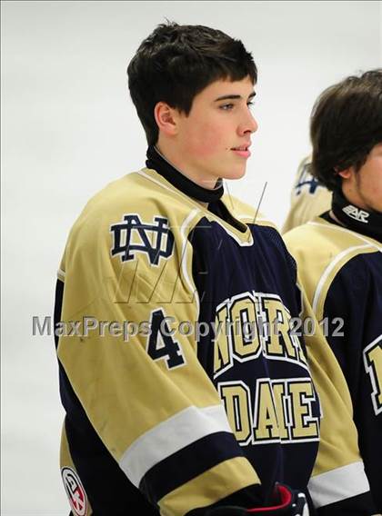 Thumbnail 2 in Notre Dame-Fairfield vs. North Haven (CIAC Division I  Qualifying Round) photogallery.