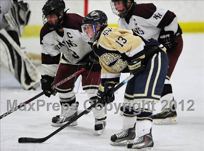 Thumbnail 2 in Notre Dame-Fairfield vs. North Haven (CIAC Division I  Qualifying Round) photogallery.