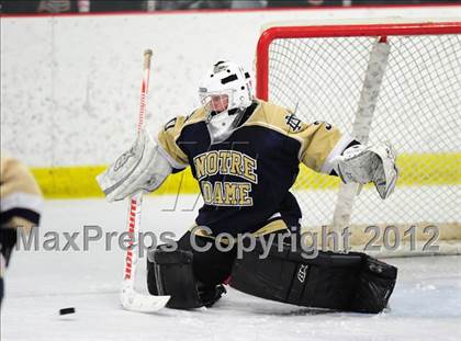 Thumbnail 1 in Notre Dame-Fairfield vs. North Haven (CIAC Division I  Qualifying Round) photogallery.
