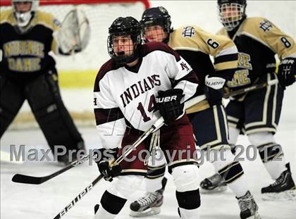 Thumbnail 3 in Notre Dame-Fairfield vs. North Haven (CIAC Division I  Qualifying Round) photogallery.