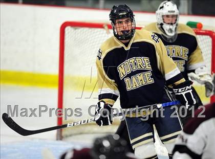 Thumbnail 1 in Notre Dame-Fairfield vs. North Haven (CIAC Division I  Qualifying Round) photogallery.