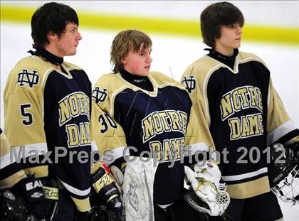 Thumbnail 2 in Notre Dame-Fairfield vs. North Haven (CIAC Division I  Qualifying Round) photogallery.