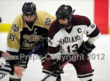 Thumbnail 2 in Notre Dame-Fairfield vs. North Haven (CIAC Division I  Qualifying Round) photogallery.